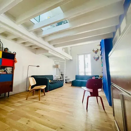 Architect-designed Duplex Saint-germain-des-pres פריז